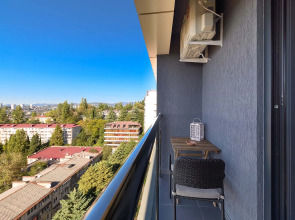 Апартаменты в центре Сочи для 3 гостей ЖК Сокол с видом на море