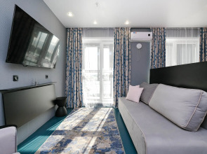 Апартаменты Уютная студия с видом на реку