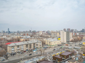 Квартира в это-стиле с потрясающим видом на город и рядом с метро