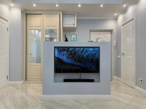 PK DESIGN - двухкомнатная квартира с отдельной спальней