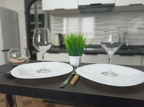 Апартаменты на 14 этаже с завораживающим видом из окна