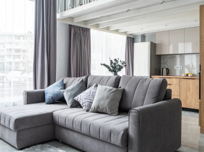 Двухуровневая квартира у реки. Кватро 3/3