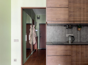 Апартаменты Hvoja в комплексе с бассейном на берегу Финского залива