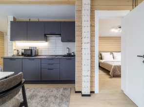 Апартаменты в новом доме из дерева