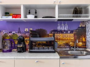 Апартаменты в Новом доме, 3 раздельных спальных места, до метро 5 минут пешком бонус кофемашина