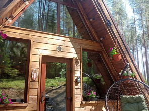 Частный дом Карелия А-Фрэйм