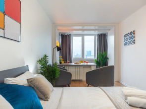 Квартира GM Apartments Четверка с панорамным видом на Москву
