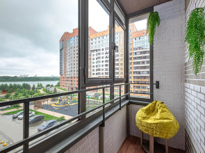 Квартира Семейная Трёхкомнатная с видом на Обь