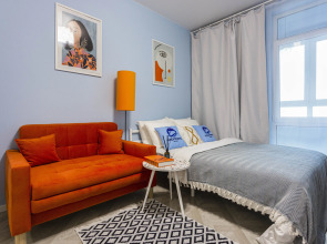 Квартира Шикарнaя Уютнaя Студия в ЖК Пpокшинo в 15 Минутах Езды от Аэропорта Внуково