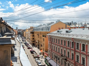 Апартаменты D на Рубинштейна с одной спальней №6