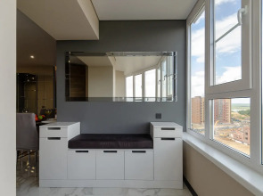 Квартира Изящная 1 комнатная с видом на Волгу