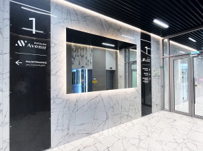 Апартаменты GLOBALSTAY. Новые студии 2 мин до метро Кировский завод