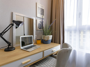 Квартира Уютная дизайнерская студия рядом с Экспофорумом Спб