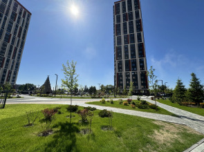 Квартира Atmosfera sna у Аквапарка в доме волна