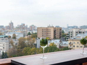 Квартира GM Apartments Четверка с панорамным видом на Москву