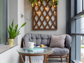 Апартаменты Hvoja в комплексе с бассейном на берегу Финского залива