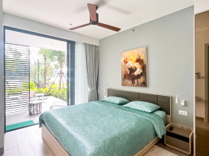 Апартаменты Двухкомнатные Cassia с террасой