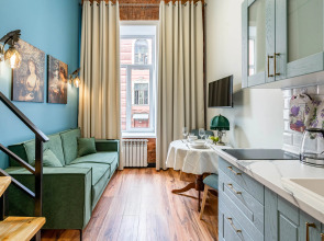 Квартира Уютная студия с дизайнерским ремонтом