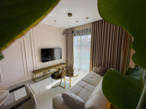 Апартаменты 1+1 Qoople Legend A35 в 100 метрах от моря