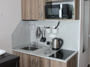 Апартаменты Уютная Двухуровневая Студия в Центре Города