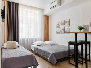 Апартаменты Rush in aparts  в самом сердце Казани Своя мини-кухня wifi  бесконтактное заселение