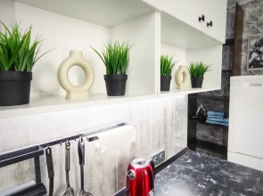 Квартира Guru c лаундж зоной на балконе