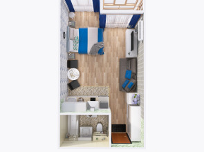 Апартаменты с видом на Москву 2