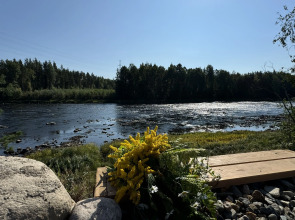 Гостевой дом на берегу реки