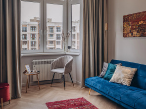 Апартаменты Дизайнерские апартаменты в 2 минутах от моря