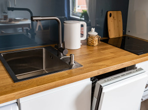 Квартира Piter Apartments двухкомнатные с кондиционером рядом с Лахтой