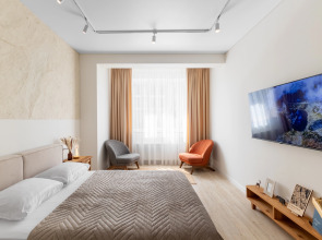 Апартаменты Аura в ЖК Премиум Класса София в Самом Центре Города около Набережной Реки Терек