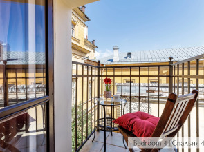 Апартаменты Minin Apartments Богемная Двухуровневая Мансарда 150 кв.м