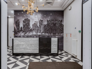 Апартаменты Lalapart Black Emerald с сауной в ЖК Савеловский Сити