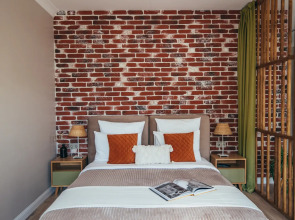 Апартаменты Boho Room в 100 метрах от моря