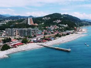 Апартаменты Студия у моря с бассейном на территории. Каравелла 112