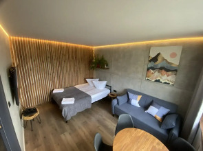 Квартира видовая дизайнерская 2х-комнатная в стиле Лофт