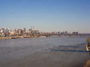 Квартира SleepNsk большая двушка с видом на реку около Аквапарка