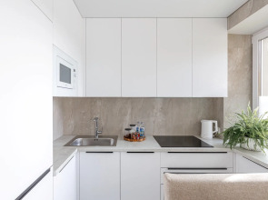 Квартира ЕвроУют Светлая студия возле достопримечательностей