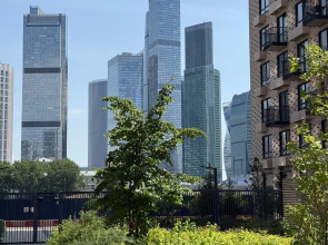 Квартира Роскошная с Дизайнерским Люкс Решением и Видом на Реку и Москва-Сити