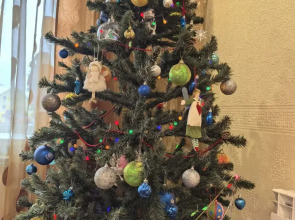 Волшебный отдых в 3-комнатной квартире: зимняя сказка в сосновом бору Великого Устюга