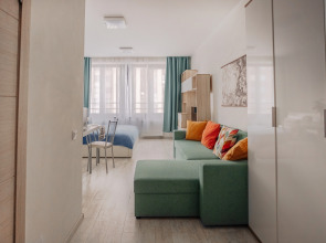 Апартаменты Lalapart Tiffany на 27 этаже небоскреба Савеловский Сити