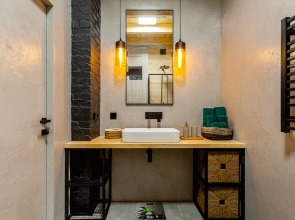 Апартаменты Tverloft у Волги с прозрачной спальней