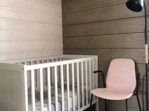 Гостевой дом атмосферный с камином около леса Dacha.Les