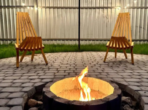 Глэмпинг Домики A-frame С Чаном или Купелью-Фурако