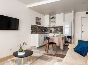 Квартира Уютная евродвушка у метро Озерная, 3 раздельных спальных места