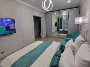 Квартира Flatirini с панорамными окнами в новом ЖК