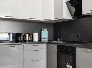 Апартаменты GLOBALSTAY. Новая 3-хкомн квартира с Сауной в доме Бизнес Класса ЖК Терра