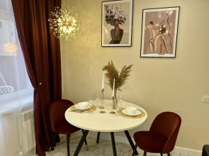 Апартаменты Дизайнерская квартира в Жк Российский с панорамной лоджией