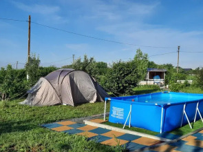 Глэмпинг В поле