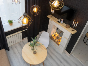 Квартира с Сауной, Камином и Кондиционером Лофт Центр Кремль Казань